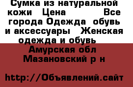 Сумка из натуральной кожи › Цена ­ 2 900 - Все города Одежда, обувь и аксессуары » Женская одежда и обувь   . Амурская обл.,Мазановский р-н